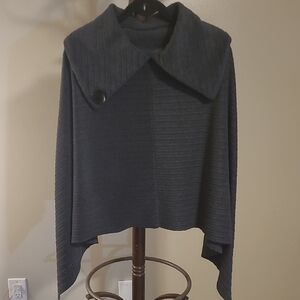 Le Moda Elegant Gray Women's Shawl